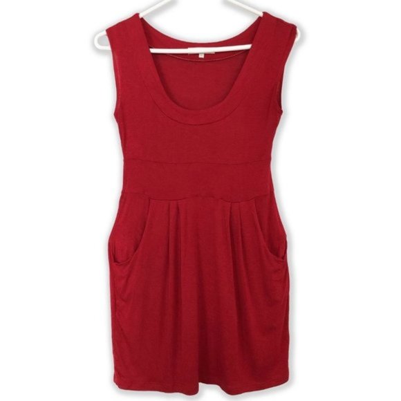 Costa Blanca Dresses & Skirts - ***SOLD*** Red Summer Casual Flowy Sleeveless Short Dress with Pockets